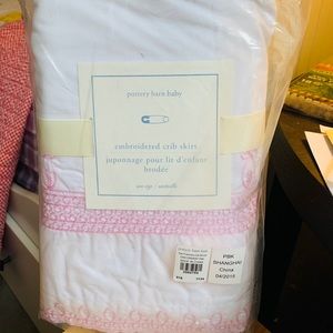 Pottery Barn Crib Skirt
